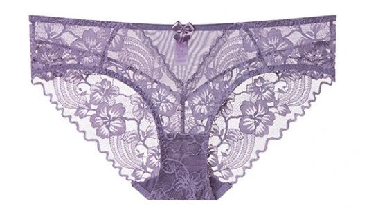 Chic French Ultra-thin Lace Lingerie Set, Large Breasts See-through Underwire Bra,small Bust Lift Elegant Soft Feminine Set S-xl