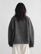 Women Short Woolen Single Breasted Ladies Jacket