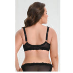 75 80 85 90 95 D E F G H I Plus Size Stick On Bra For Women Bra Brasier Mujer Brassiere Femme Black Bralette Lace Lingerie