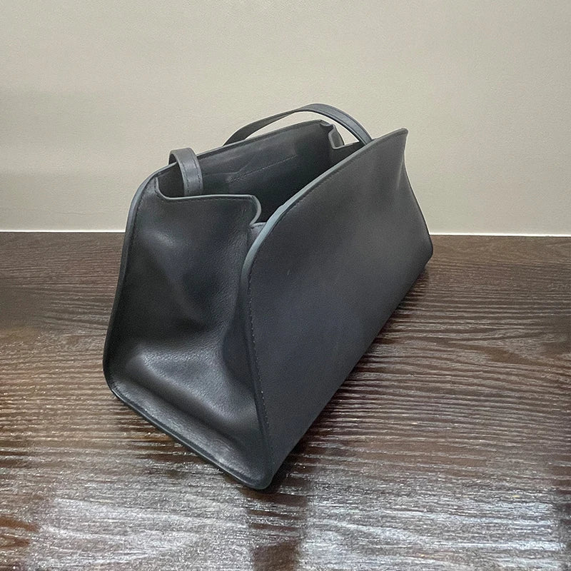 women's bag soft drinking milk calf leather women's 2025 single shoulder armpit handbag handbag