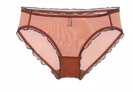 European Luxury Lingerie Set Full Cup Sheer Ultra Thin Bra & Panty Set Sexy Comfort for Women Large Small MOYISU Sexy Tushy S-XL