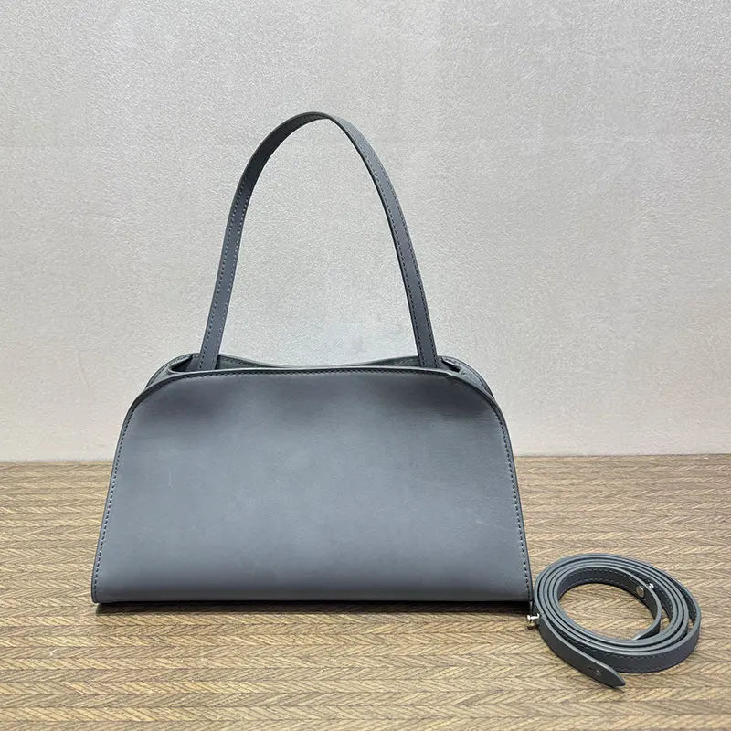 women's bag soft drinking milk calf leather women's 2025 single shoulder armpit handbag handbag