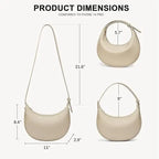 Women High Quality Leather Underarm Totes Shoulder Bags