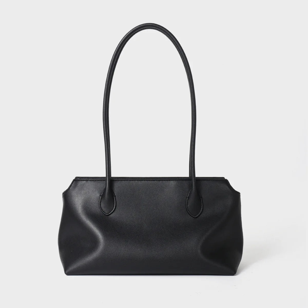 Genuine Leather Women's Bag, Hot-Selling Tote Bag, Large-Capacity Underarm Bag, Light Luxury Handbag, Women's Work and Commuting Large-Capacity Bag