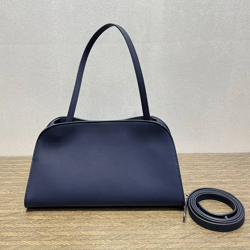 women's bag soft drinking milk calf leather women's 2025 single shoulder armpit handbag handbag