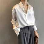 casual-long-sleeve-turn-down-collar-top-9716443 - Easydrop