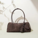 Genuine Leather Frosted Underarm BagFor Women - Easydrop