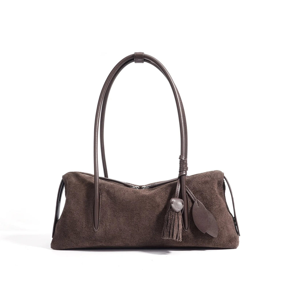 Genuine Leather Frosted Underarm BagFor Women - Easydrop