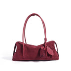 Genuine Leather Frosted Underarm BagFor Women - Easydrop