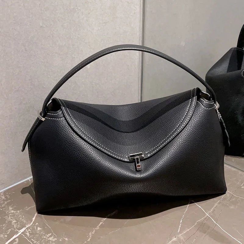 Genuine Soft Leather Multi-compartment Women's Shoulder Bag - Easydrop