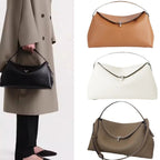 Genuine Soft Leather Multi-compartment Women's Shoulder Bag - Easydrop