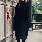 johnature-women-vintage-cotton-linen-long-sleeve-long-dress-4514790 - Easydrop