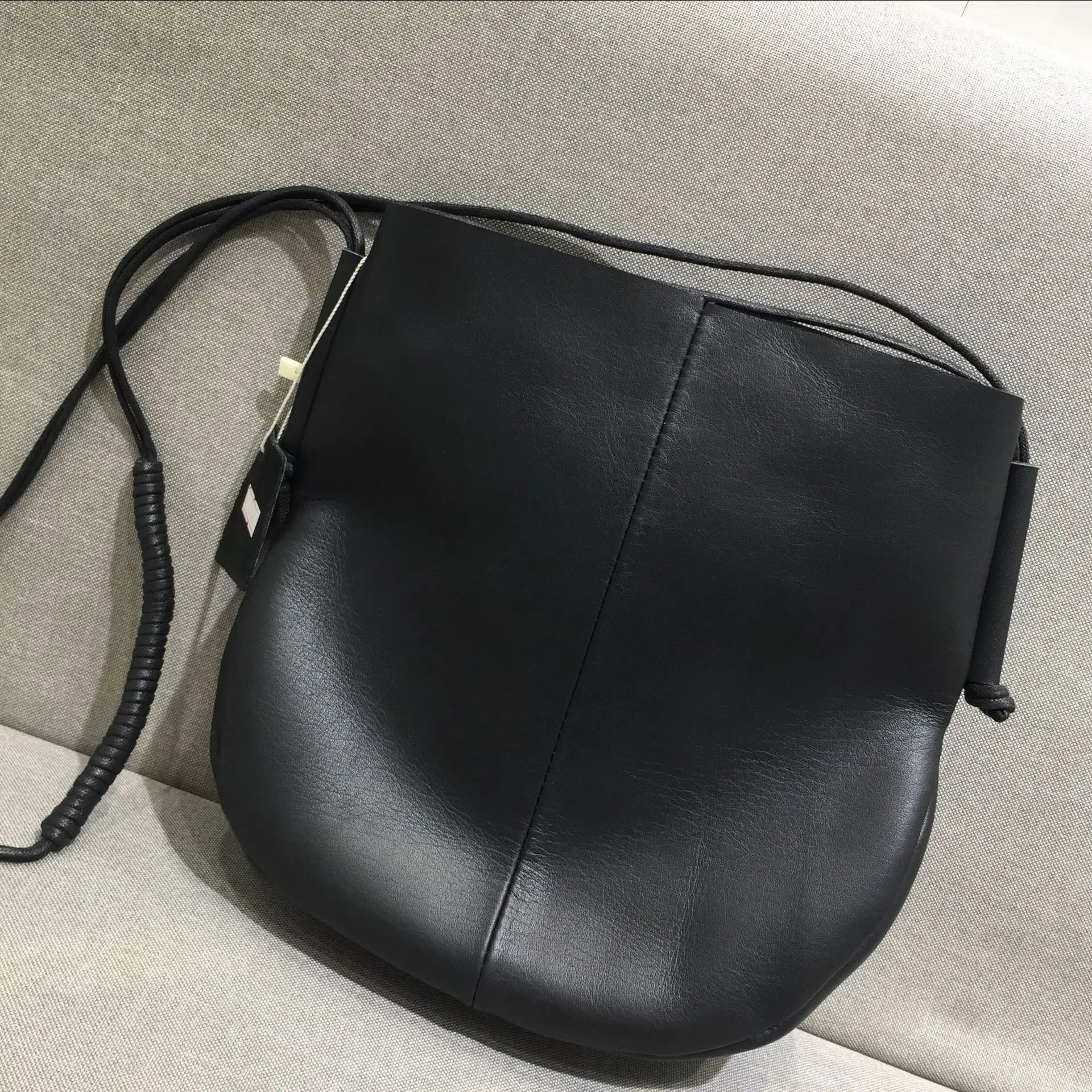 Korean cowhide, womens genuine leather, retro phone case bag - Easydrop