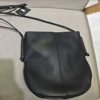 Korean cowhide, womens genuine leather, retro phone case bag - Easydrop