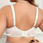 lace-trim-thin-cup-underwire-semi-transparent-plus-size-bra-5957658 - Easydrop
