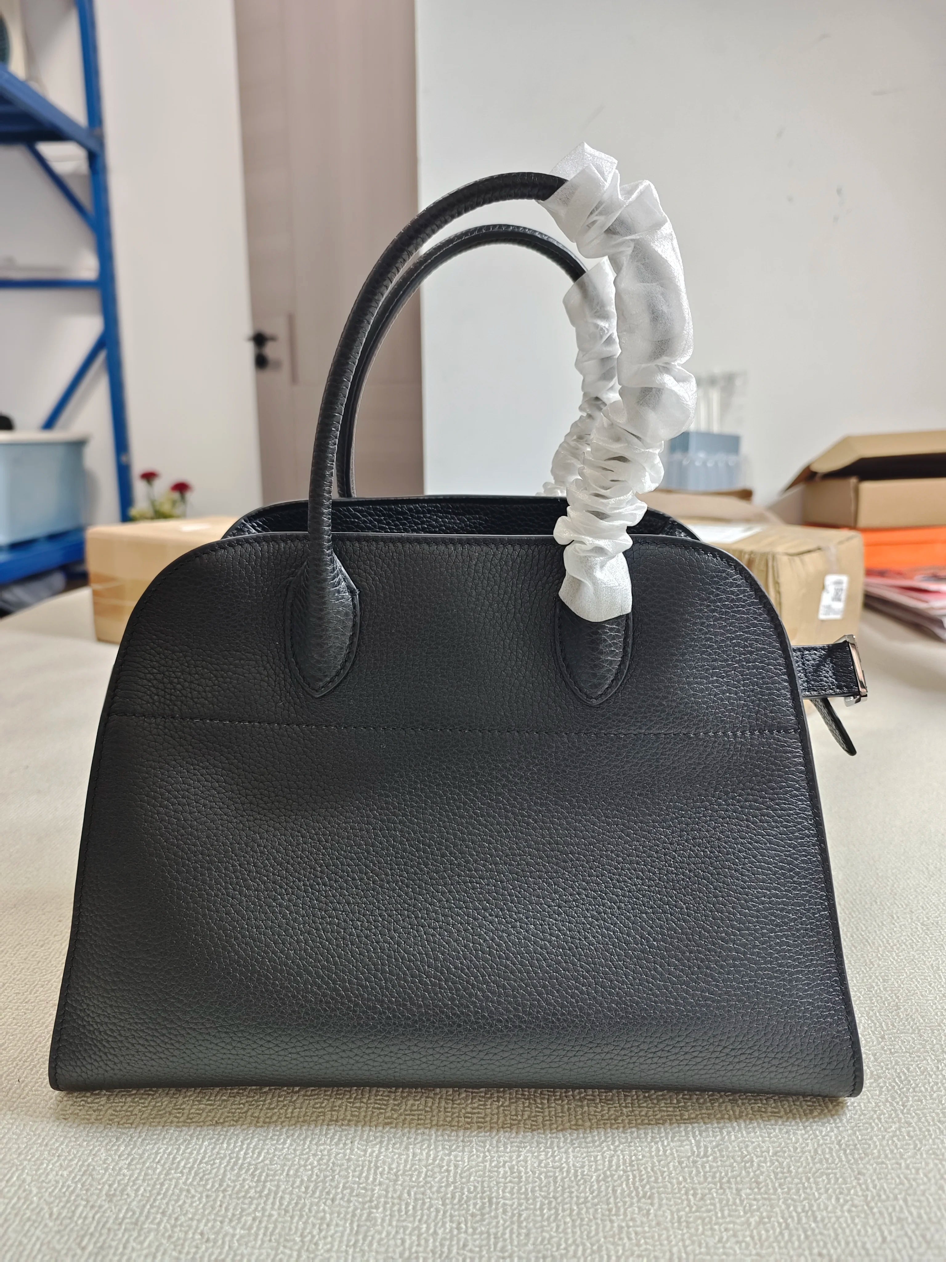 Luxury Genuine Leather Large Capacity Designer Tote Handbag - Easydrop
