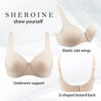 plus-size-underwire-seamless-unlined-minimizer-bra-3826335 - Easydrop
