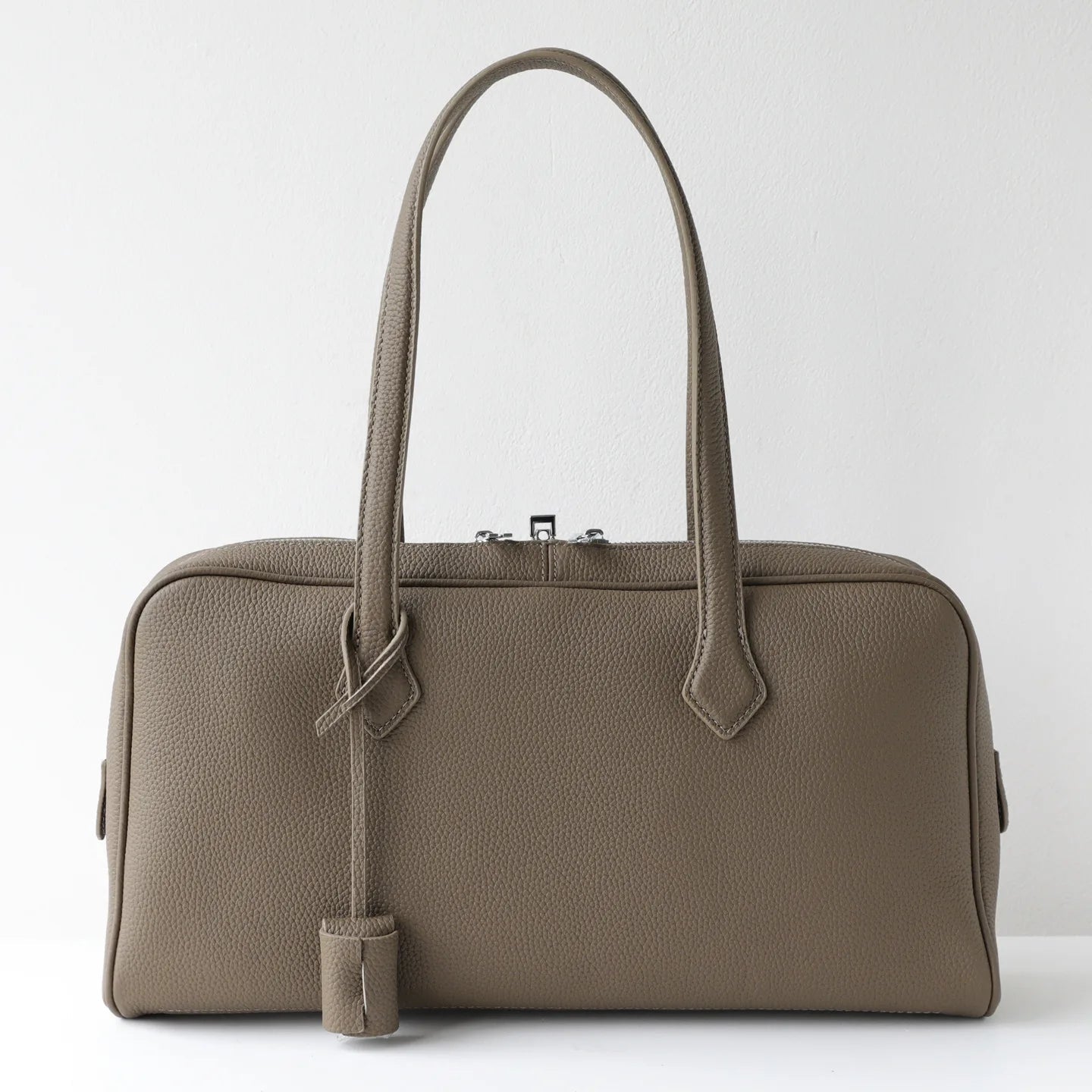 Premium Genuine Leather Boston Bag Womens Shoulder Handbag - Easydrop