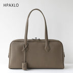 Premium Genuine Leather Boston Bag Womens Shoulder Handbag - Easydrop