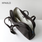 Premium Genuine Leather Boston Bag Womens Shoulder Handbag - Easydrop