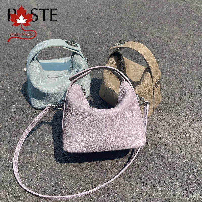 Small Genuine Cow Leather Women Crossbody Bag - Easydrop