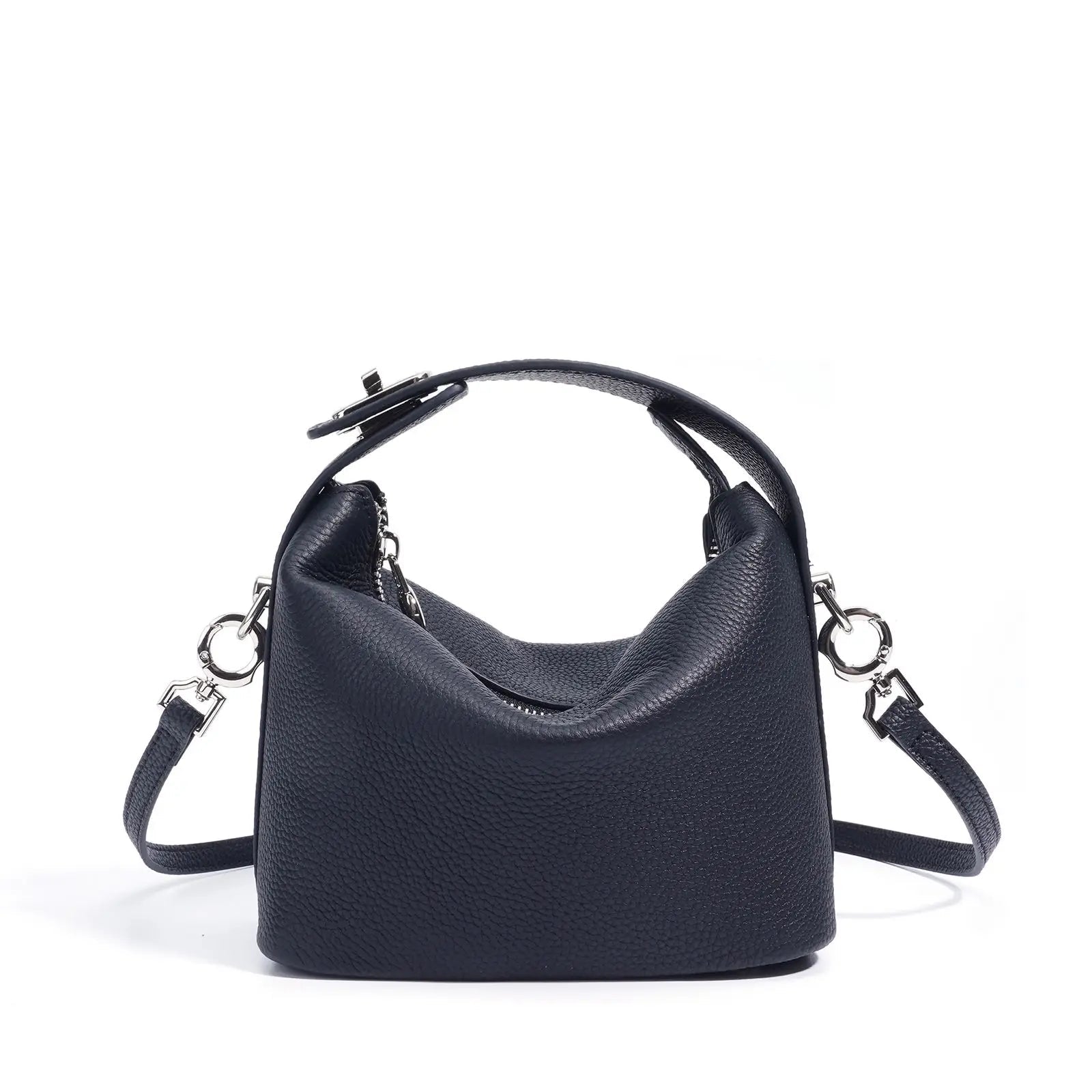 Small Genuine Cow Leather Women Crossbody Bag - Easydrop