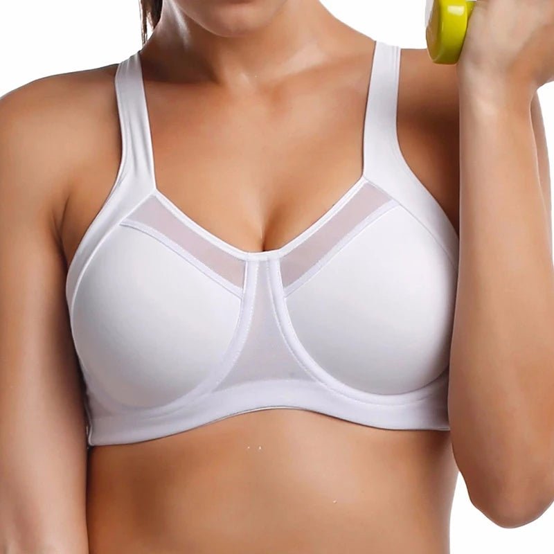 Sports, Push Up Solid Underwire Full Cup Bra - Easydrop