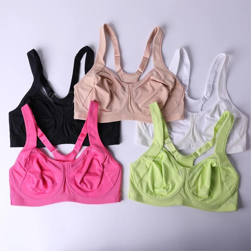 Sports, Push Up Solid Underwire Full Cup Bra - Easydrop