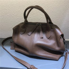 Top-grain cowhide genuine leather women's new crossbody retro bag - Easydrop