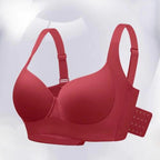 Wide Shoulder Straps, Underwire Seamless Plus Size Push Up Bra - Easydrop