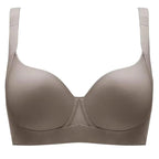 Wide Shoulder Straps, Underwire Seamless Plus Size Push Up Bra - Easydrop